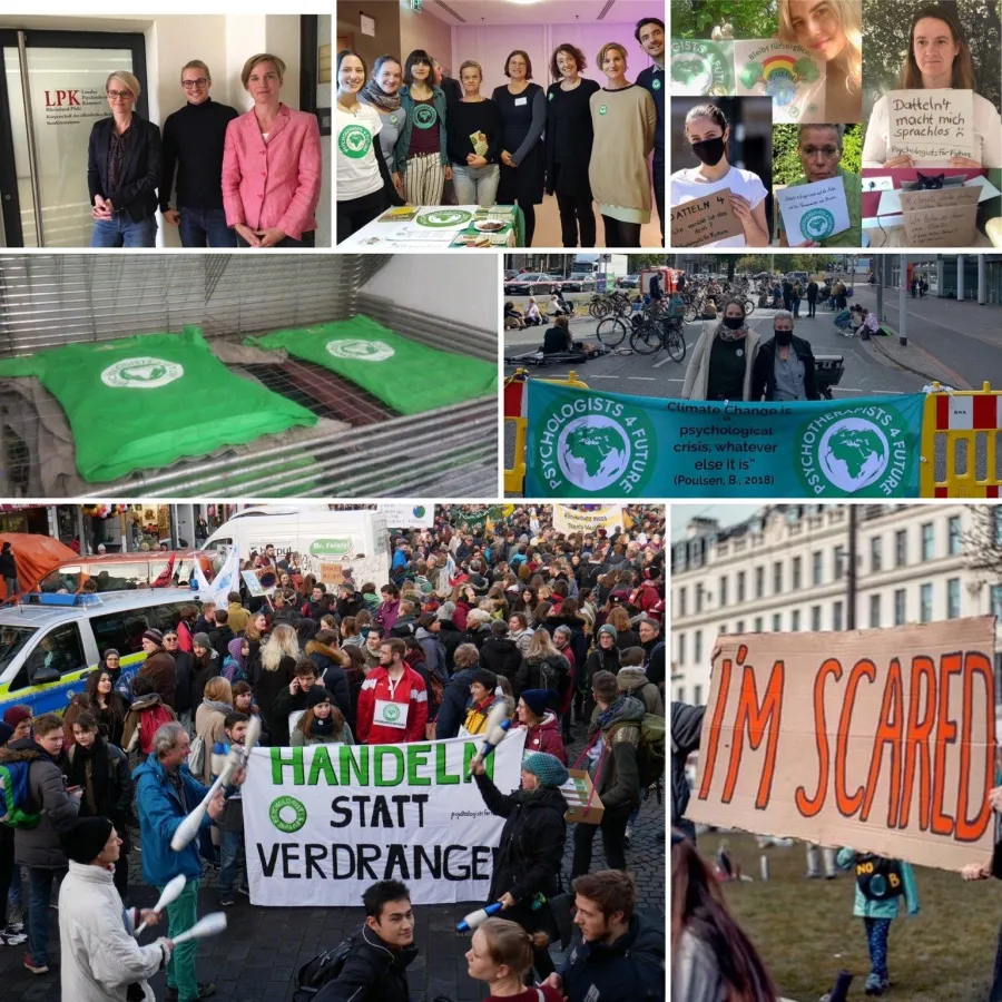 Die Psychologists/Psychotherapists for Future sind vielfältig aktiv
