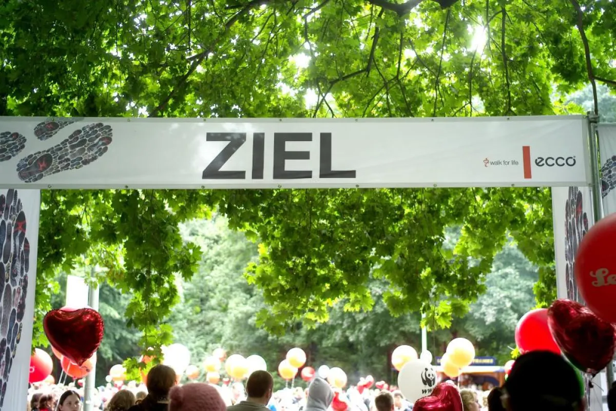 Das Ziel des ECCO Walkathon: Möglichst viele Spendengelder für die Hilfsprojekte erlaufen