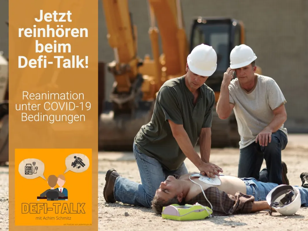 Der Defi-Talk Podcast verrät wie während COVID-19 reanimiert werden kann 