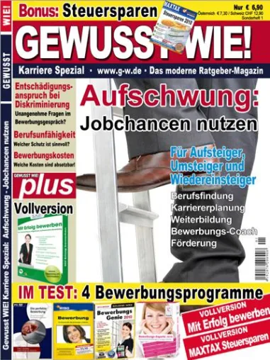 Aufschwung bringt Arbeit - Chancen nutzen für Bewerbung Bild: Aufschwung bringt Arbeit - Chancen nutzen für Bewerbung