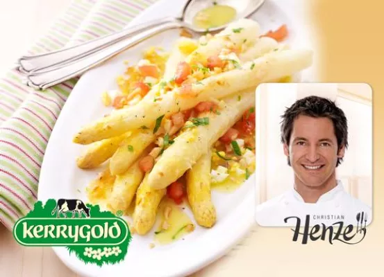 Bild: Kerrygold Spargelkreationen vom Sternekoch