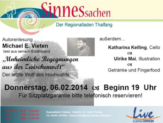 Bild: Literatur trifft Musik in Thalfang