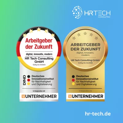 Bild: Digitale Exzellenz bescheinigt: HR Tech Consulting erneut als „Arbeitgeber der Zukunft“ ausgezeichnet