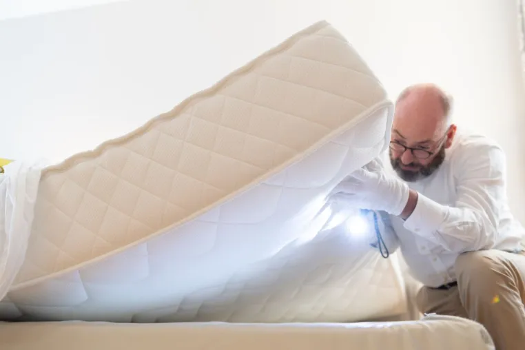 Schlafexperte Jens Rosenbaum auf Undercover-Tour: FEINSCHMECKER thematisiert das Hotelbett Bild: Schlafexperte Jens Rosenbaum auf Undercover-Tour: FEINSCHMECKER thematisiert das Hotelbett