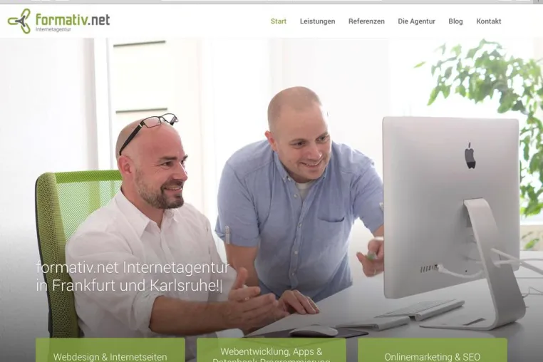 Bild: Webdesign, Programmierung, Webapplikationen und Datenbankentwicklung aus Frankfurt und Karlsruhe