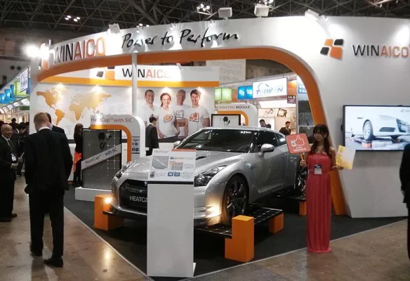 Bild: WINAICO präsentierte patentierte SiC HeatCap-Technologie und 300-W-Modulserie auf PV Expo in Japan
