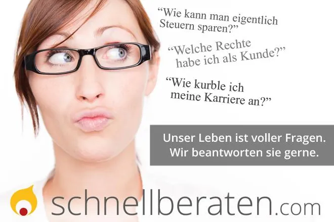 Bild: Noch Fragen zum Leben? schnellberaten.com macht dem Suchen ein Ende
