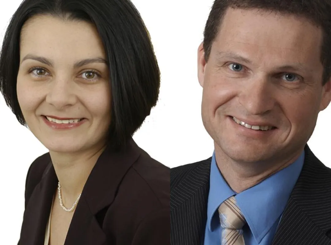 Didem Steinbauer-Zeytin, Partnerin, und Peter Niederberger, Partner