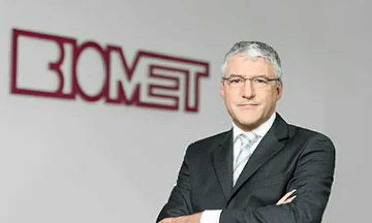 Bild: Eric Perucco neuer Geschäftsführer bei Biomet