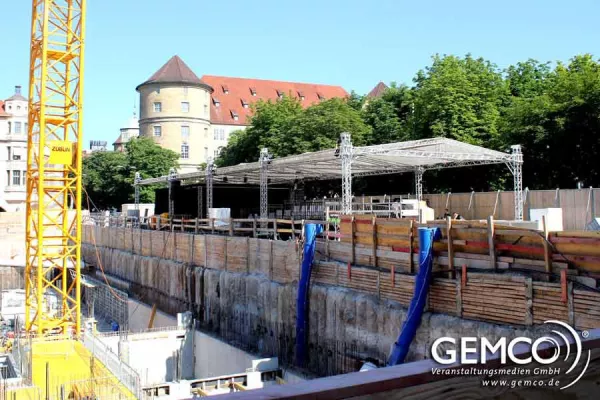 Bild: GEMCO sorgt für gelungene Veranstaltung einer Grundsteinlegung