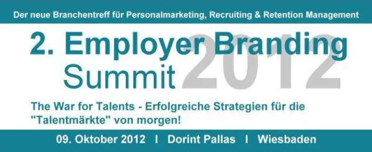 2. Employer Branding Summit 2012 Bild: 2. Employer Branding Summit 2012