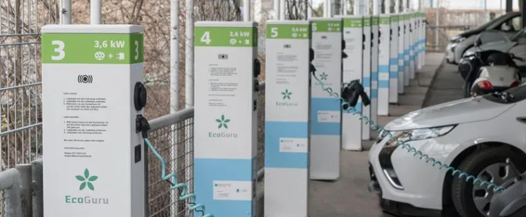 Bild: Lademanagement für grüne E-Flotte