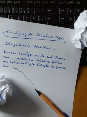 Bild: Kündigen in der Krise