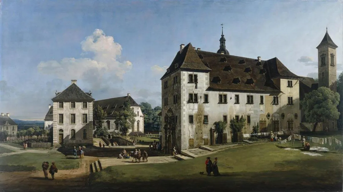 Die Canaletto Vedute der Festung Königstein in Sachsen