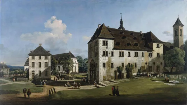 Bild: Lebendiges Canalettobild wird auf der Festung Königstein inszeniert
