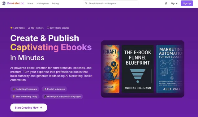 Bild: Bookster.cc: Zwei Gründer, eine Vision – und der Durchbruch im Selfpublishing-Markt