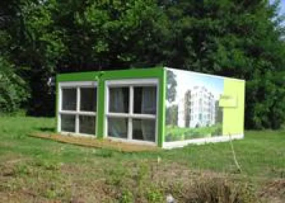 Bild: Immo Finanz stellt Musterwohnungen in ELA Räumen aus