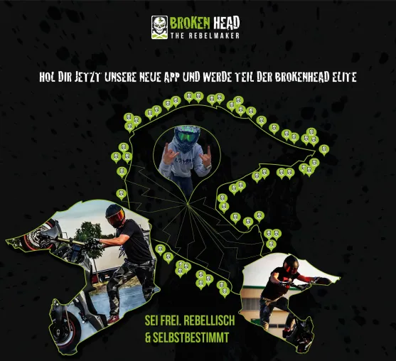 Bild: Fahr nie mehr alleine - Ride With Me kooperiert mit Broken Head