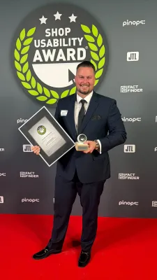Bild: Flaschenland gewinnt Shop Usability Award 2026 für „Best B2B Commerce Experience“