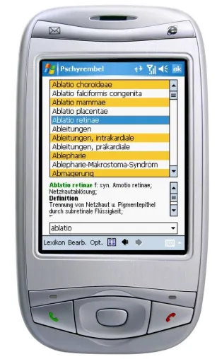 Bild: Der Pschyrembel® für die Kitteltasche - Aktualisierte Version des klinischen Wörterbuchs für Handhelds und Smartphones