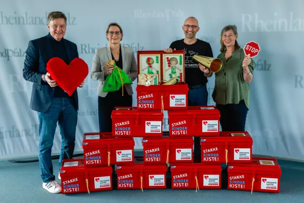 Bild:  Startschuss für Herzenssache-Aktionsplan Starke Kinder in Rheinland-Pfalz