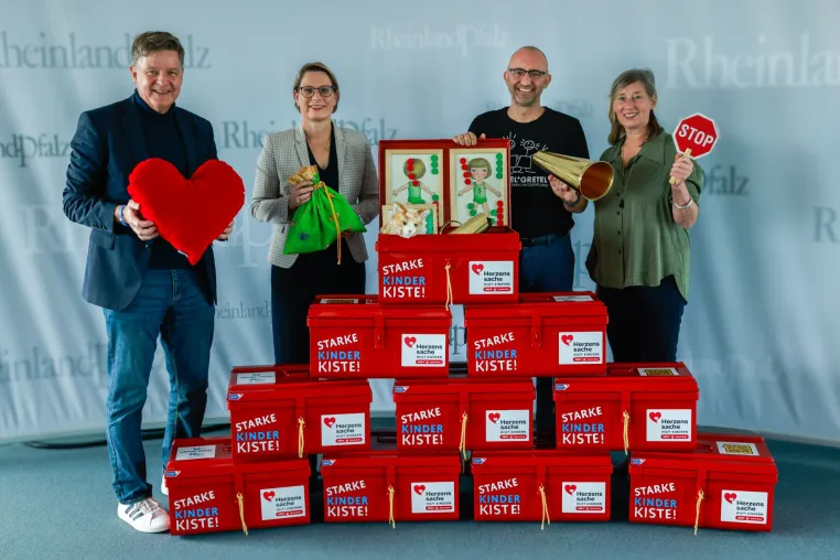 Bild:  Startschuss für Herzenssache-Aktionsplan Starke Kinder in Rheinland-Pfalz