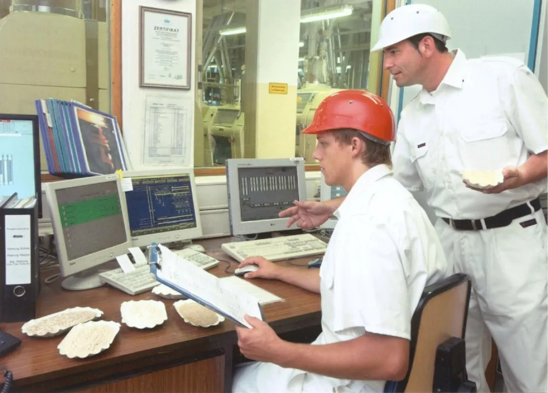 Säcke schleppen war gestern. High-Tech steht im Müllerberuf heute auf der Tagesordnung