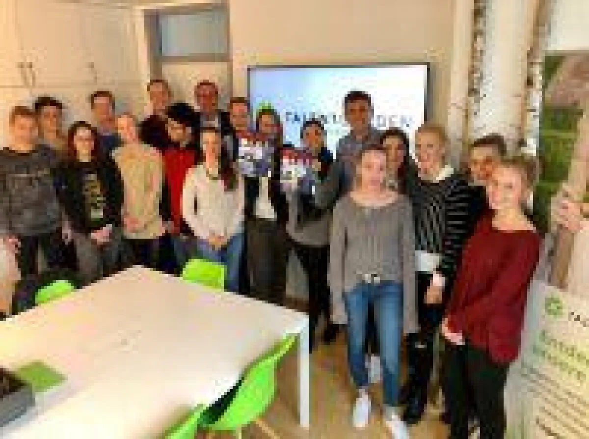 Talent Garden, Jörg Stannek mit seinen Mitarbeitern und einigen Talenten