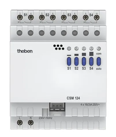 Neues Theben Schaltmodul CSM 124 ergänzt Funktionen auf der Trianel Smart Metering Plattform Bild: Neues Theben Schaltmodul CSM 124 ergänzt Funktionen auf der Trianel Smart Metering Plattform