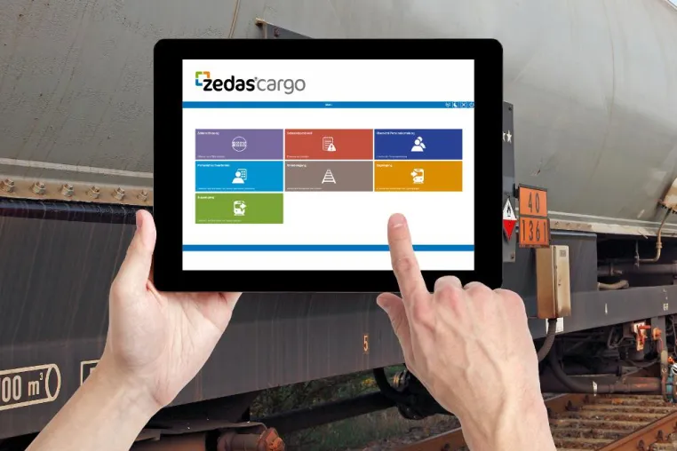 zedas®cargo macht die Bahnlogistik mobil Bild: zedas®cargo macht die Bahnlogistik mobil