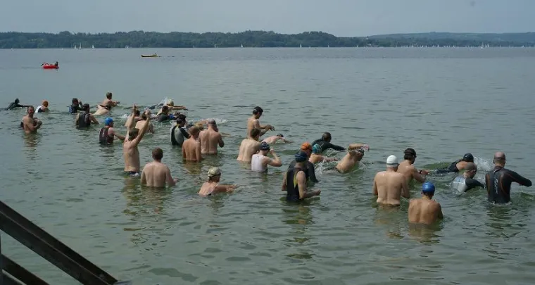 Bild: Starnberger See Schwimmen am 22. August 2009
