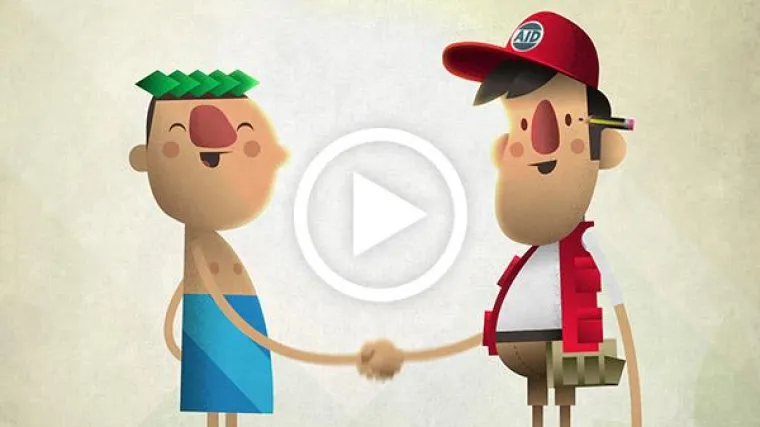 Bild: Neues Animationsvideo von Musclebeaver "Glückskette?" - So funktioniert der Spendenfluss...