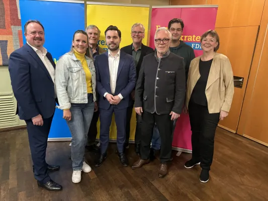 Bild: Aufbruch statt Rückblick: FDP Kreis Viersen gibt die Richtung vor