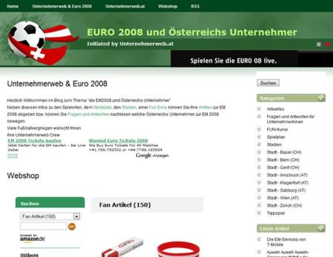 Unternehmerweb - EM-BLOG