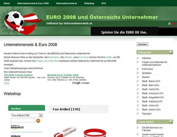 Ausnahmezustand EM? - Top-Spot Juni 2008 für heiße Geschäfte Bild: Ausnahmezustand EM? - Top-Spot Juni 2008 für heiße Geschäfte