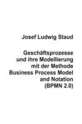 Business Process Model and Notation (BPMN 2.0) - Einführung und Remodellierung von Geschäftsprozessen Bild: Business Process Model and Notation (BPMN 2.0) - Einführung und Remodellierung von Geschäftsprozessen