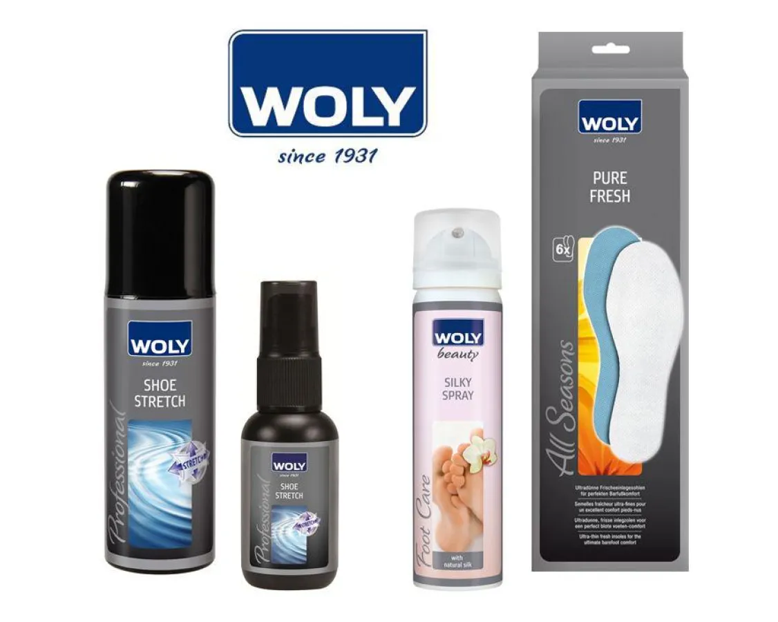 Alle WOLY Produkte für eine perfekte Barfuß-Zeit.
