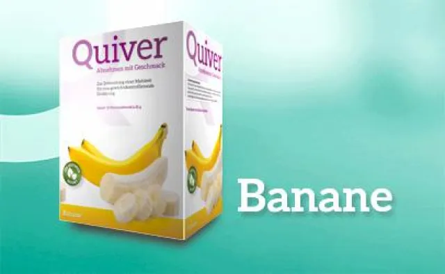Bild: Quiver erweitert seine Produktpalette um den Diätshake Banane