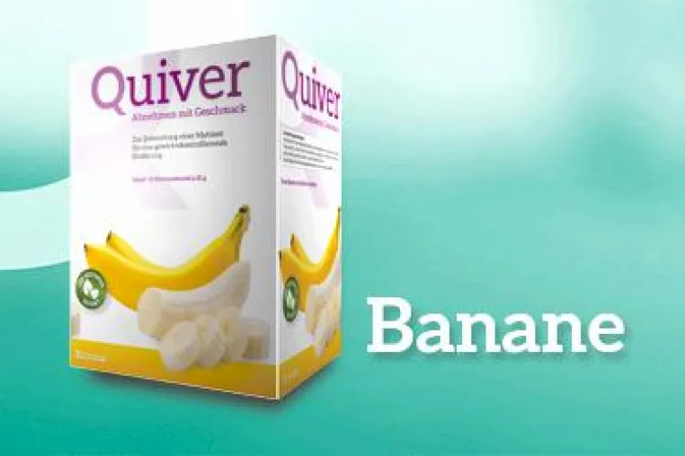 Bild: Quiver erweitert seine Produktpalette um den Diätshake Banane