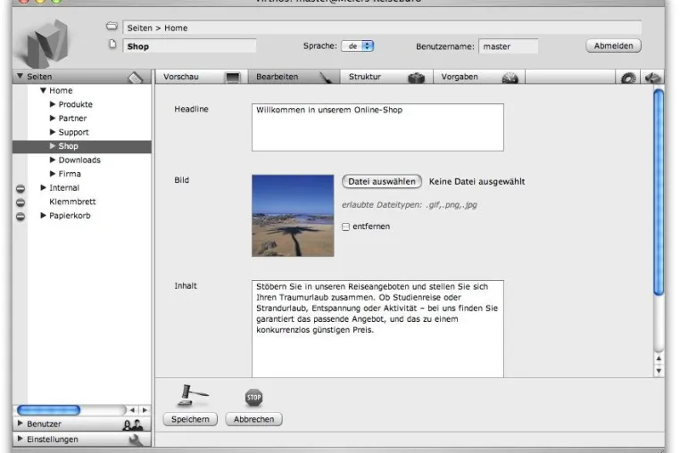 Bild: Erschwingliches Web-Content-Management noch komfortabler