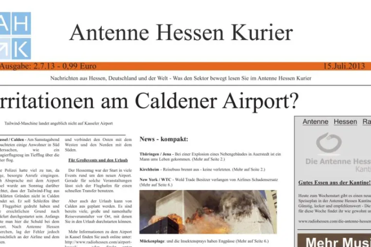 Bild: Neue Zeitung für Hessen und angrenzende Bundesländer