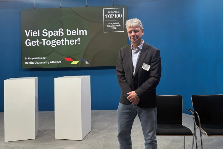 „Tagesspiegel“ zählt Thomas Hildebrandt zu den 100 wichtigsten Köpfen der Berliner Wissenschaft Bild: „Tagesspiegel“ zählt Thomas Hildebrandt zu den 100 wichtigsten Köpfen der Berliner Wissenschaft