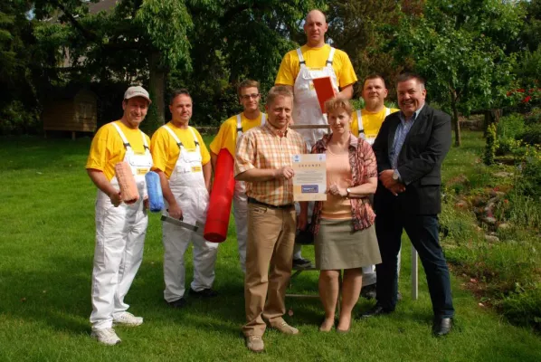 Lauffener Stuckateurbetrieb Krautwasser „Meisterhaft“ ausgezeichnet Bild: Lauffener Stuckateurbetrieb Krautwasser „Meisterhaft“ ausgezeichnet