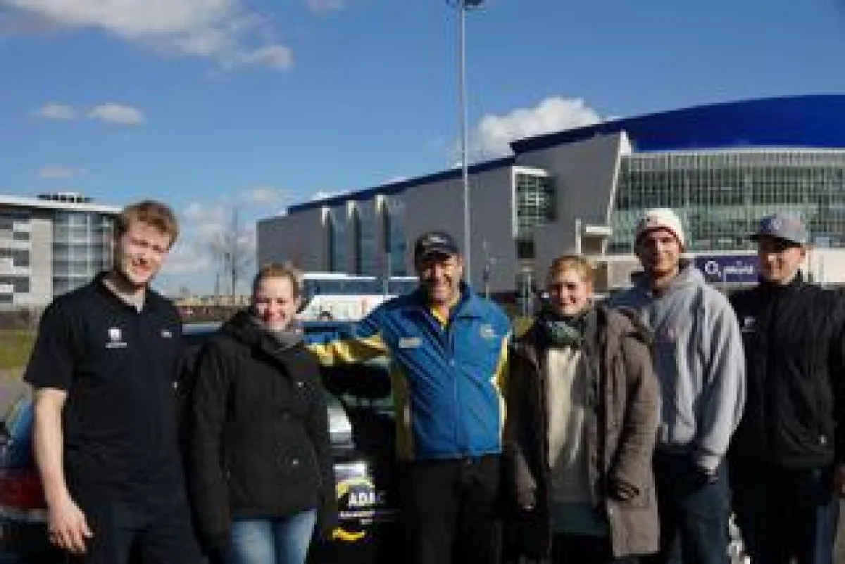 v.links Profi F. Hördler, Anne, J. Richter, Fans Madeleine, Jens Profi J. Baxmann