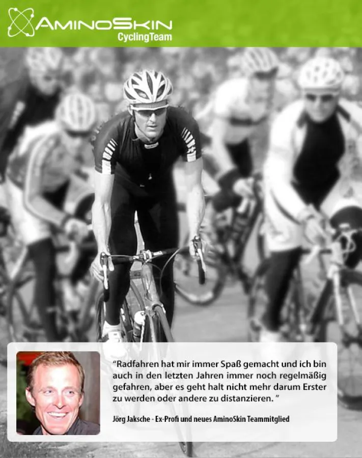 AminoSkin Cycling Team mit Jörg Jaksche