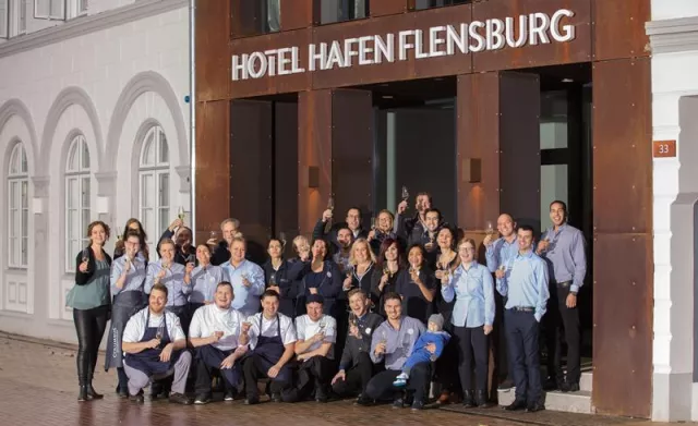 Das Hotel Hafen Flensburg sticht in See: Eröffnung des ersten Vier-Sterne-Hauses in Flensburg Bild: Das Hotel Hafen Flensburg sticht in See: Eröffnung des ersten Vier-Sterne-Hauses in Flensburg