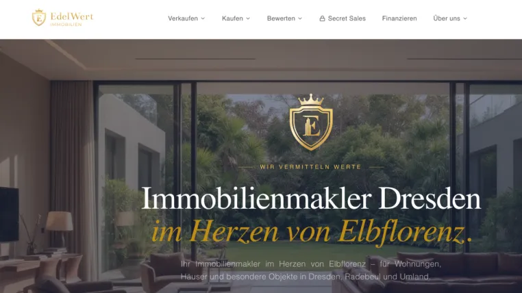 Bild: Immobilienmakler Dresden - EdelWert Immobilien GmbH mit regionaler Erfahrung