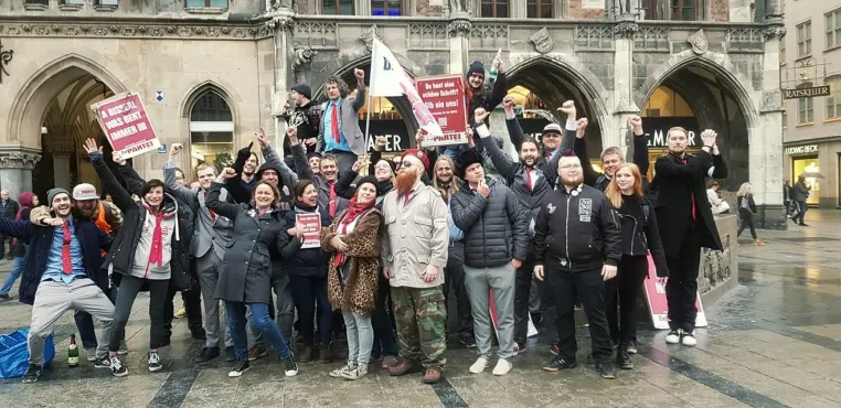 Die PARTEI tritt bei den Kommunalwahlen 2020 in München an Bild: Die PARTEI tritt bei den Kommunalwahlen 2020 in München an