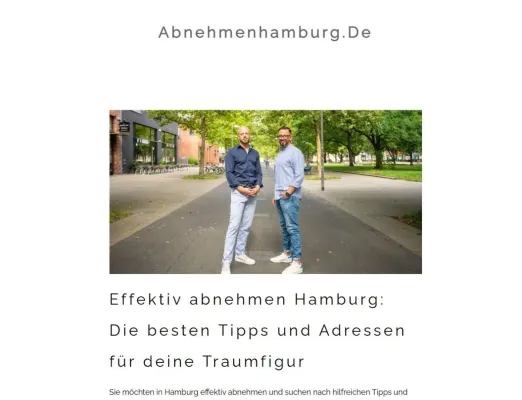 Bild: Abnehmen in Hamburg: Lokale Angebote für ein neues Lebensgefühl