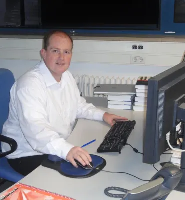 Bild: Franz Stang (33): In zehn Jahren sechs Abschlüsse bei Eckert Schulen erfolgreich abgeschlossen